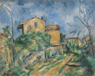 Maison Maria mit Blick auf Château Noir von Paul Cézanne